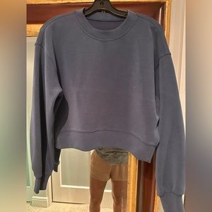 Lululemon Perfectly Oversized Cropped Crew * Softstreme